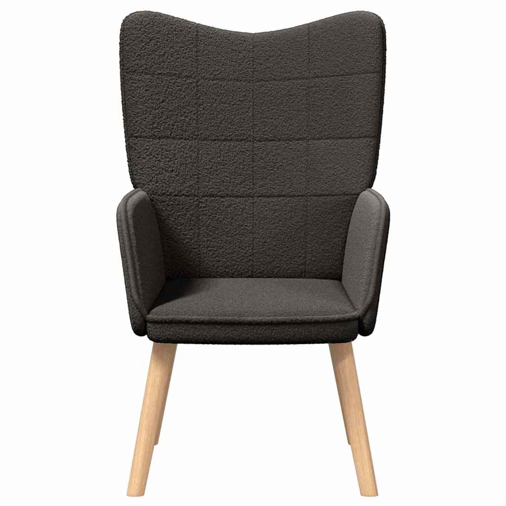 Entspannungsstuhl Dunkelgrau 62 x 67 x 95,5 cm Stoff