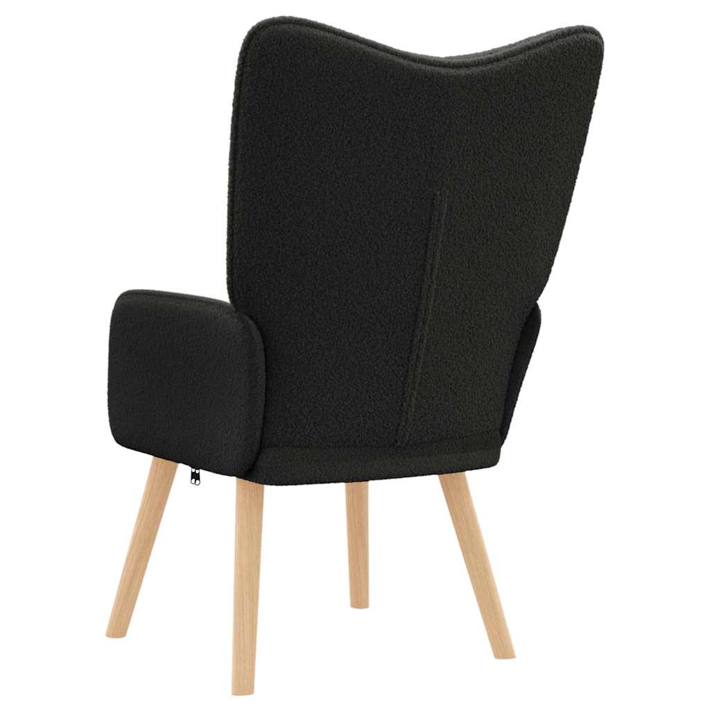 Entspannungsstuhl Schwarz 62 x 67 x 95,5 cm Stoff