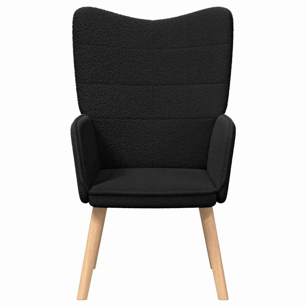 Entspannungsstuhl Schwarz 62 x 67 x 95,5 cm Stoff