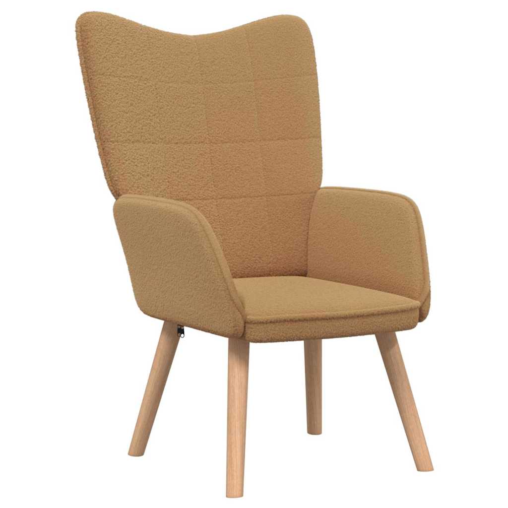 Entspannungsstuhl Beige 62 x 67 x 95,5 cm Stoff