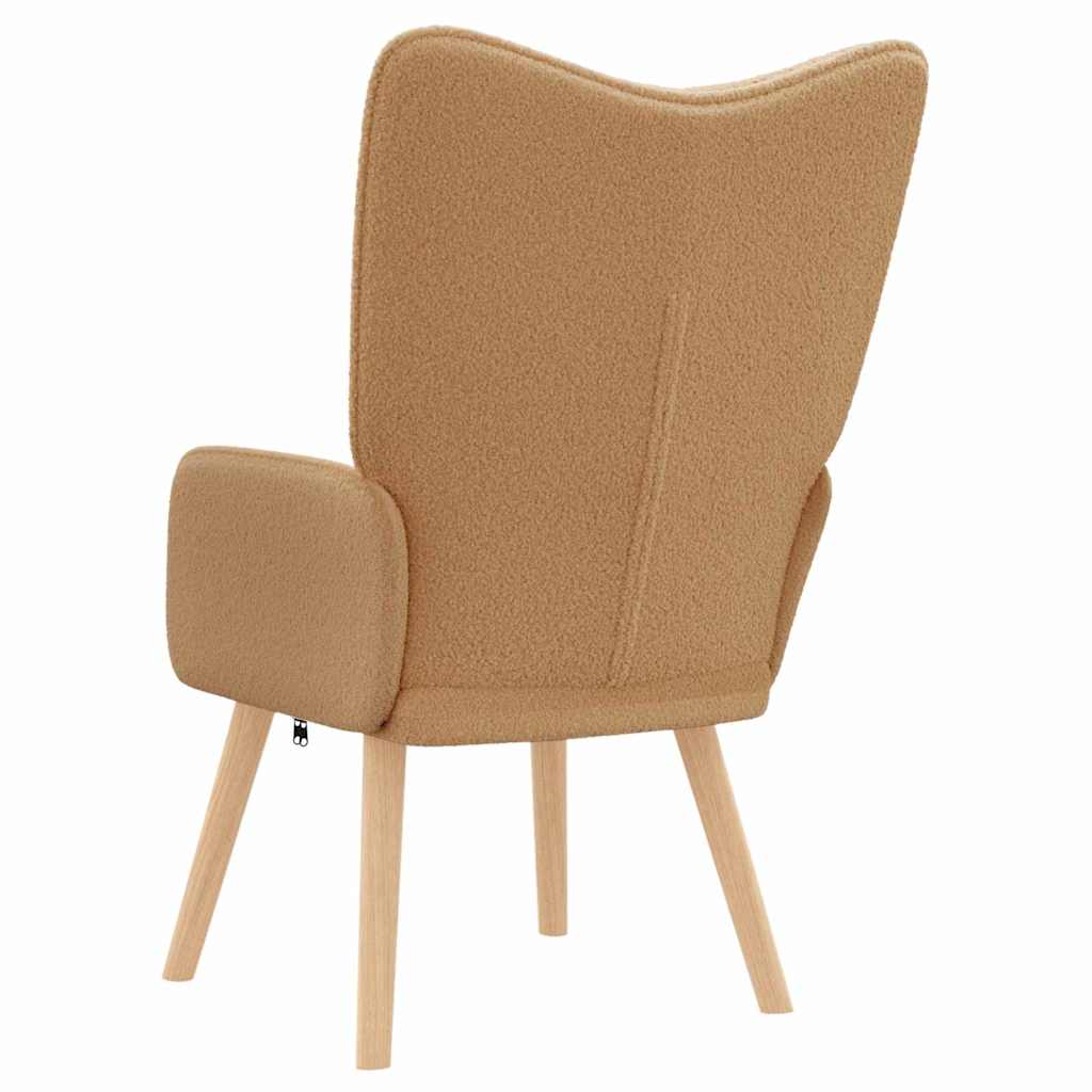 Entspannungsstuhl Beige 62 x 67 x 95,5 cm Stoff
