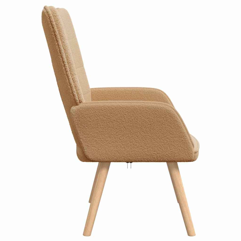 Entspannungsstuhl Beige 62 x 67 x 95,5 cm Stoff