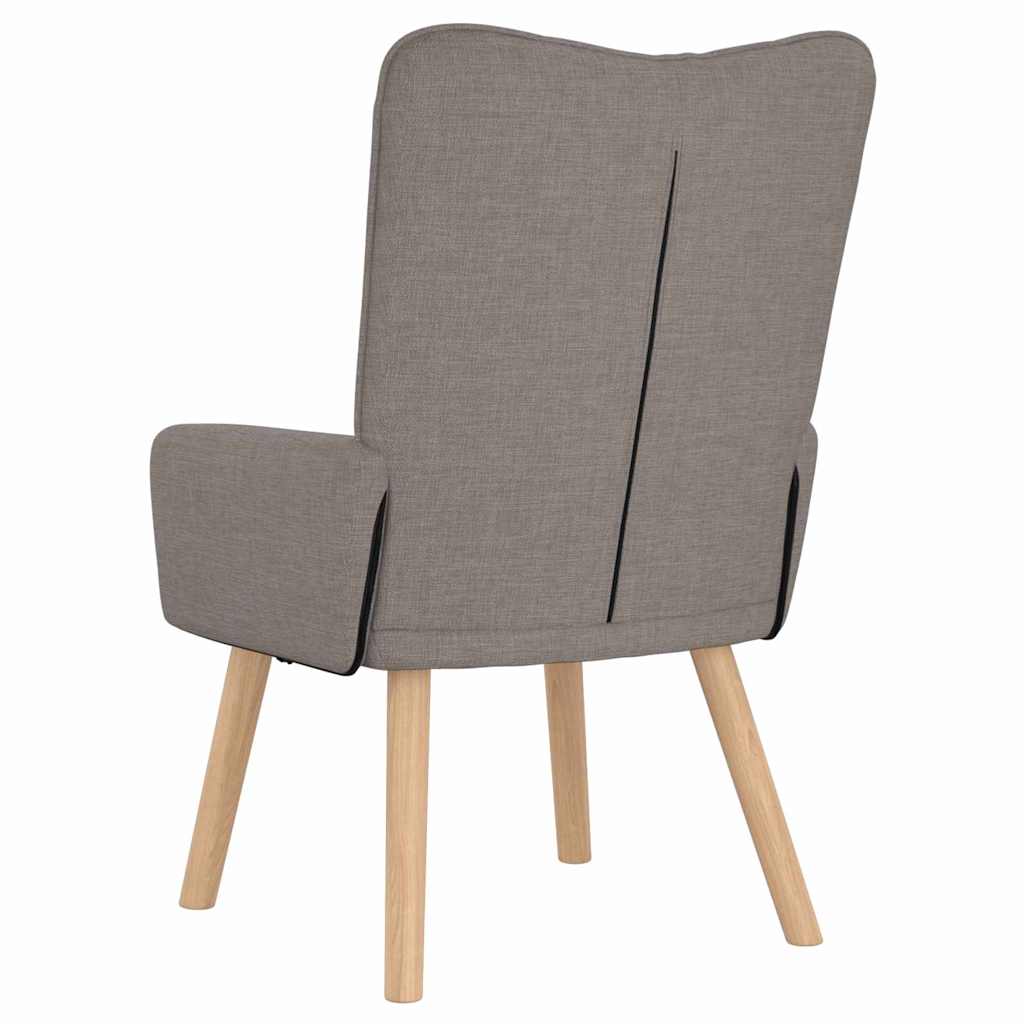 Entspannungsstuhl Taupe 63 x 67 x 94 cm Stoff