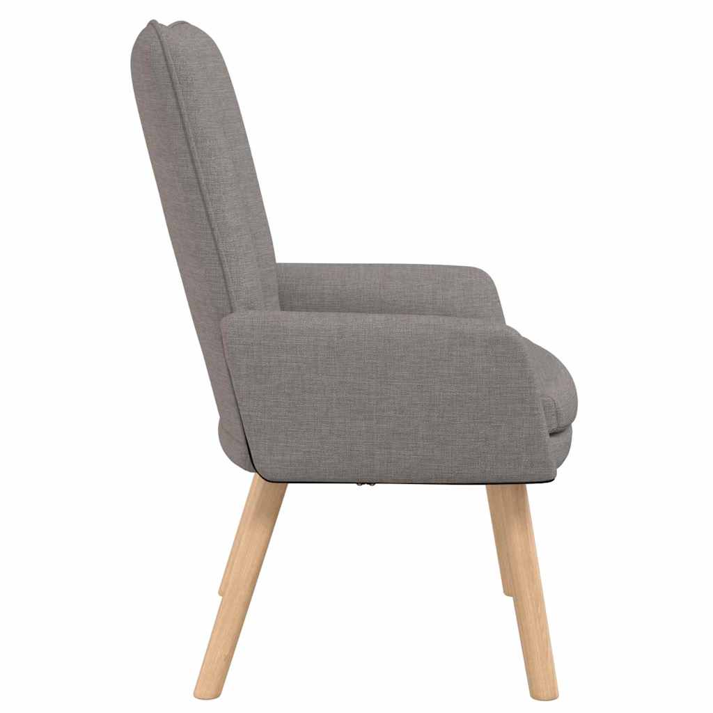 Entspannungsstuhl Taupe 63 x 67 x 94 cm Stoff
