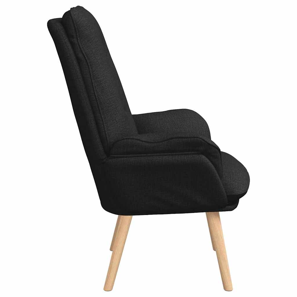 Entspannungsstuhl Schwarz 69 x 74 x 93 cm Stoff