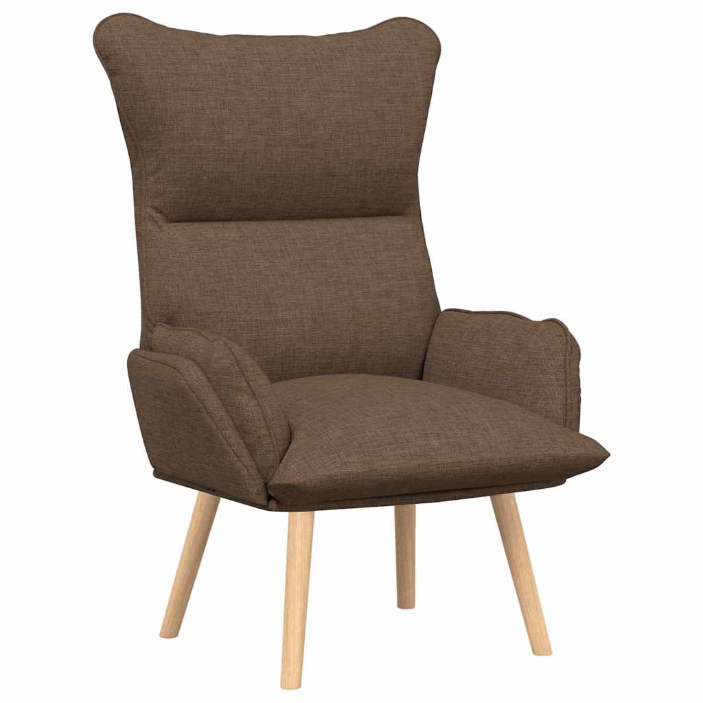 Entspannungsstuhl Braun 69 x 74 x 93 cm Stoff