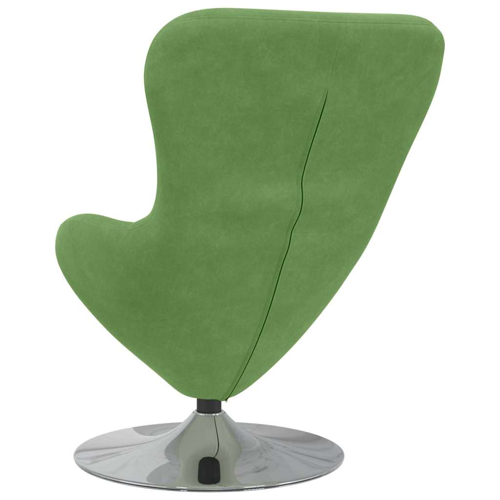 Eiersessel Hellgrün 63 x 73 x 90 cm Samt