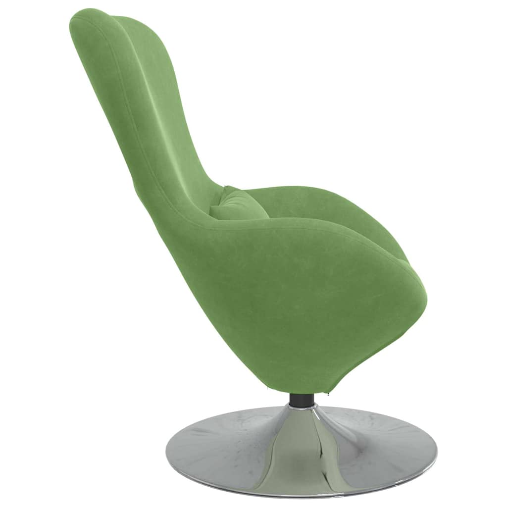Eiersessel Hellgrün 63 x 73 x 90 cm Samt