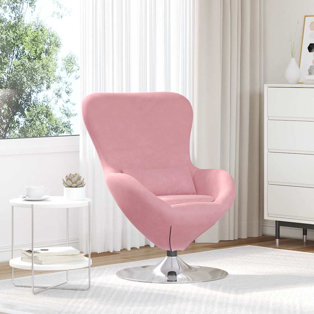 Eiersessel Rosa 63 x 73 x 90 cm Samt