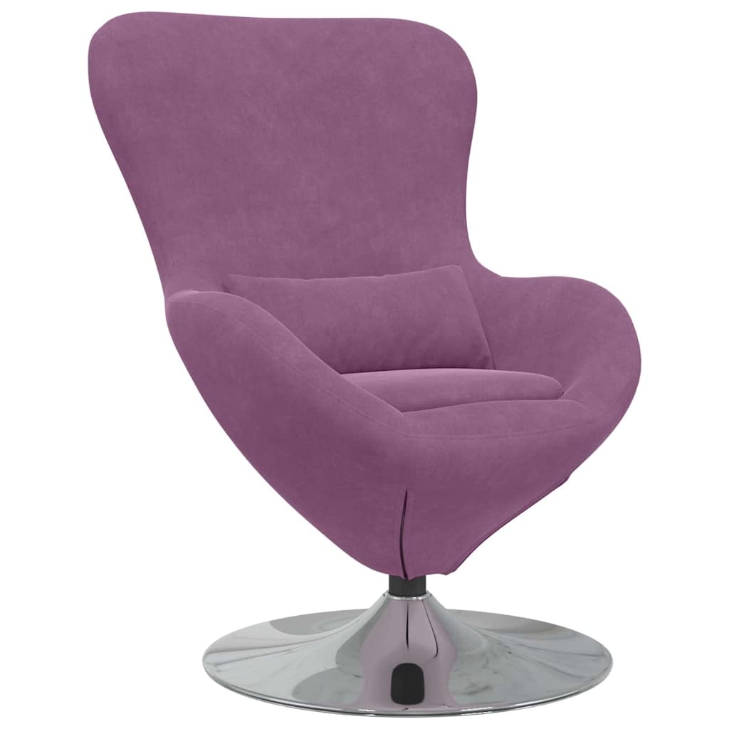 Eiersessel Lila 63 x 73 x 90 cm Samt