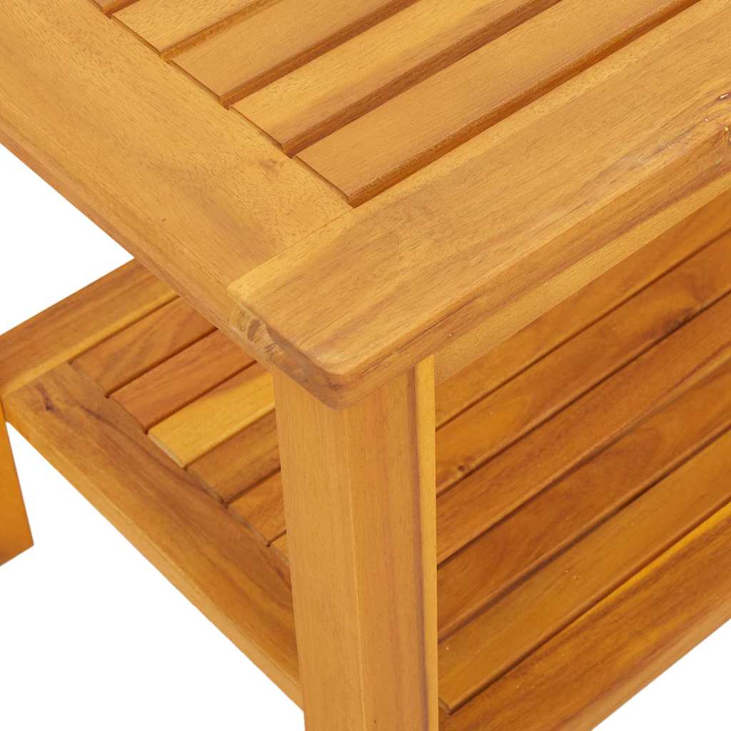 Couchtisch Braun 90 x 50 x 45 cm Akazie Massivholz