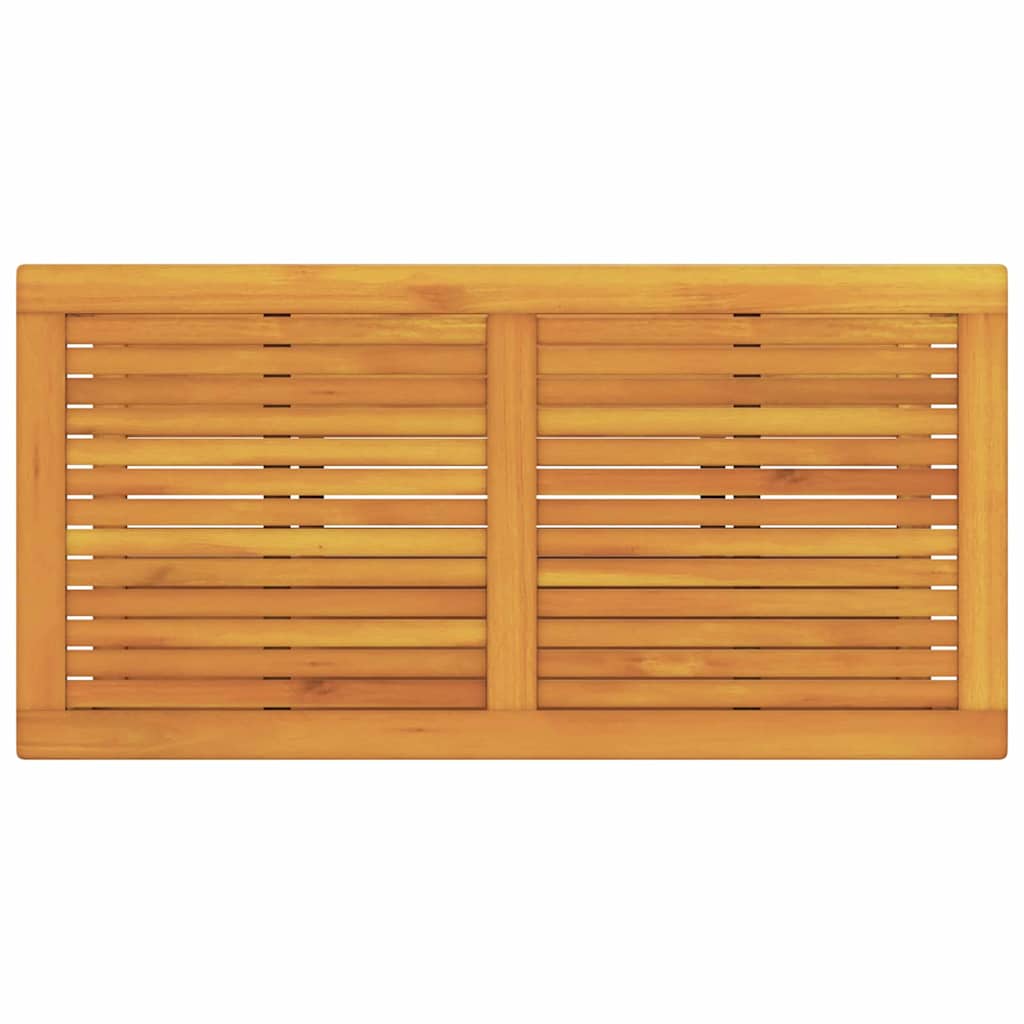 Couchtisch Braun 70 x 40 x 45 cm Akazie Massivholz