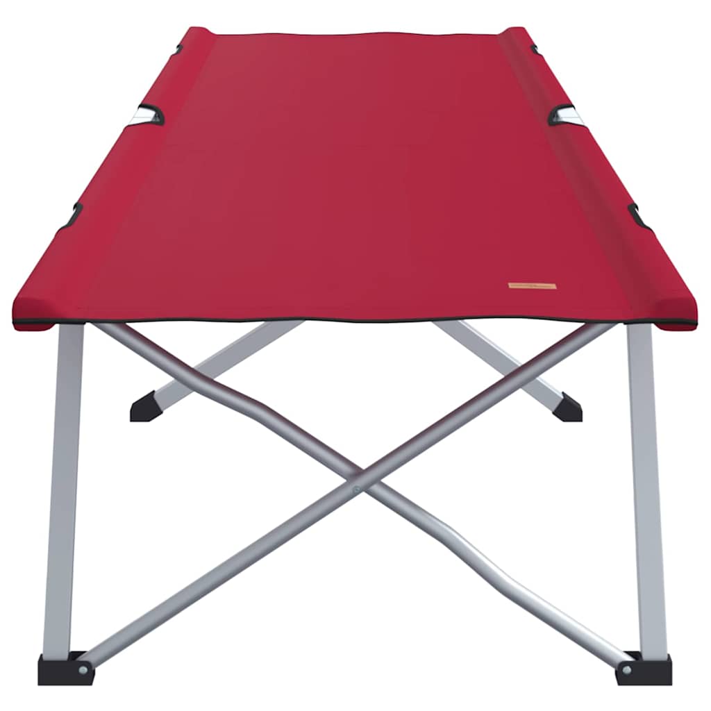 Klapp Schlafbett fürs Camping Rot 62 x 194 x 42 cm Oxford Stoff