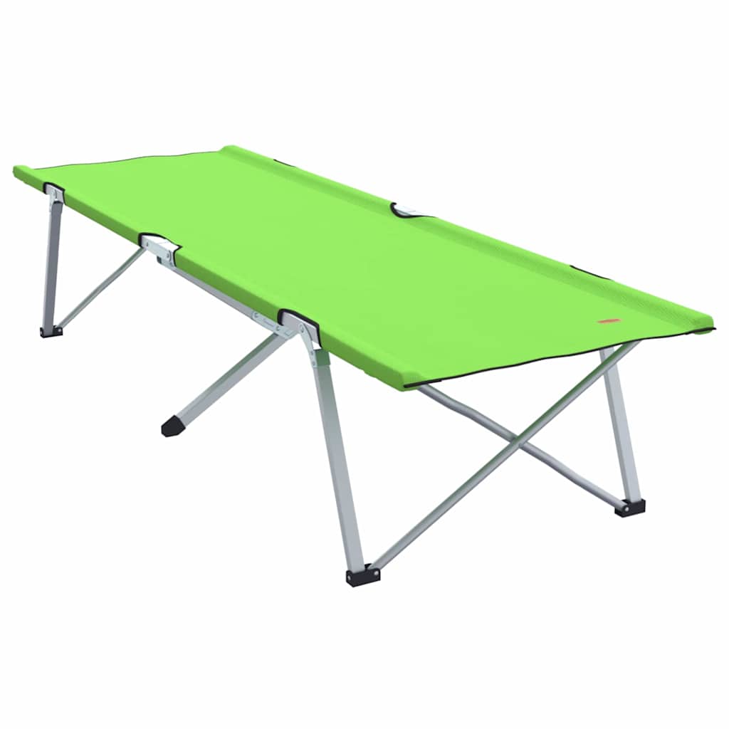 Klapp Schlafbett fürs Camping Dunkelgrün 62 x 194 x 42 cm