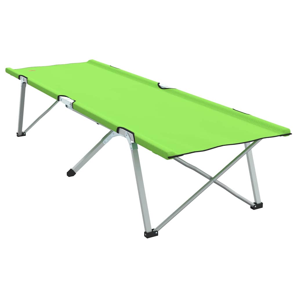 Klapp Schlafbett fürs Camping Dunkelgrün 62 x 194 x 42 cm