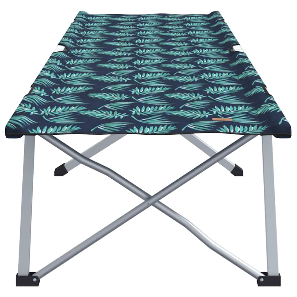 Klapp Schlafbett fürs Camping Blattmuster 62 x 194 x 42 cm