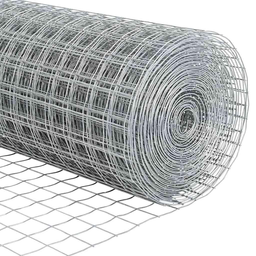 Eurozaun Silber 0,4 x 10 m Feuerverzinktes Eisen