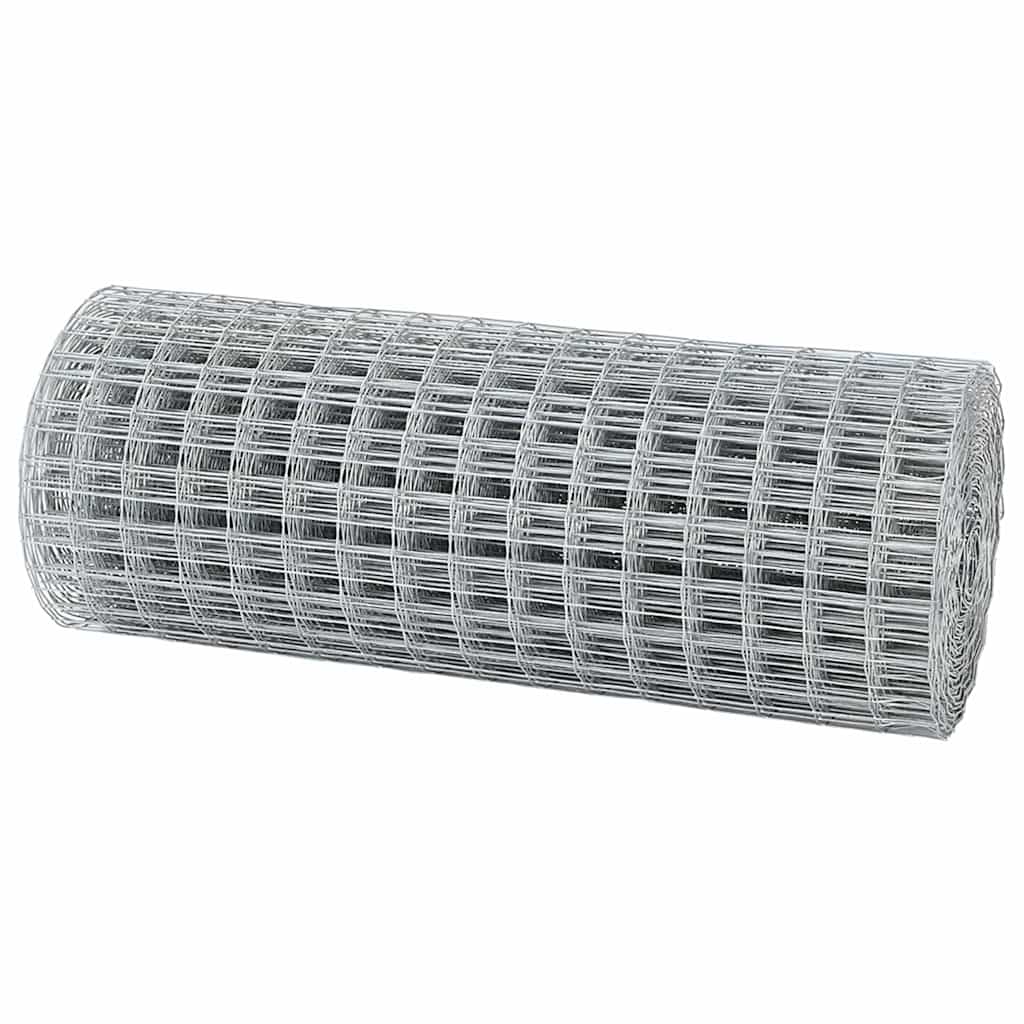 Eurozaun Silber 0.8 x 10 m Feuerverzinktes Eisen