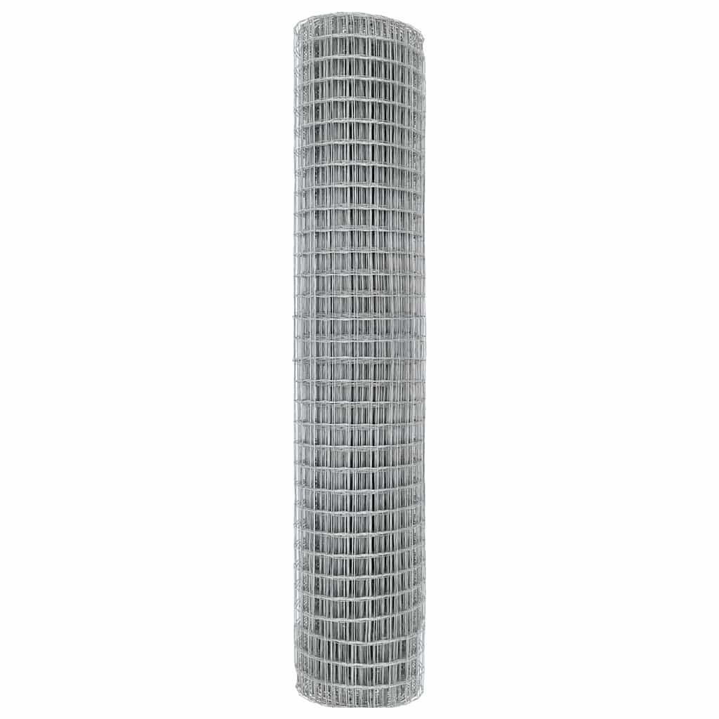 Eurozaun Silber 1.6 x 10 m Feuerverzinktes Eisen