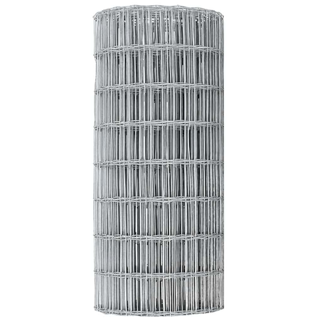 Eurozaun Silber 0,6 x 10 m Feuerverzinktes Eisen