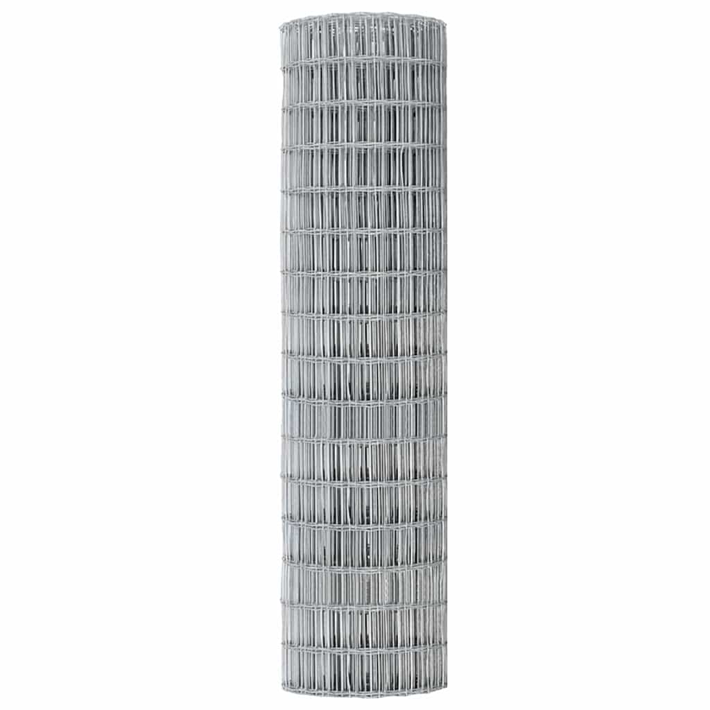 Eurozaun Silber 1.2 x 10 m Feuerverzinktes Eisen