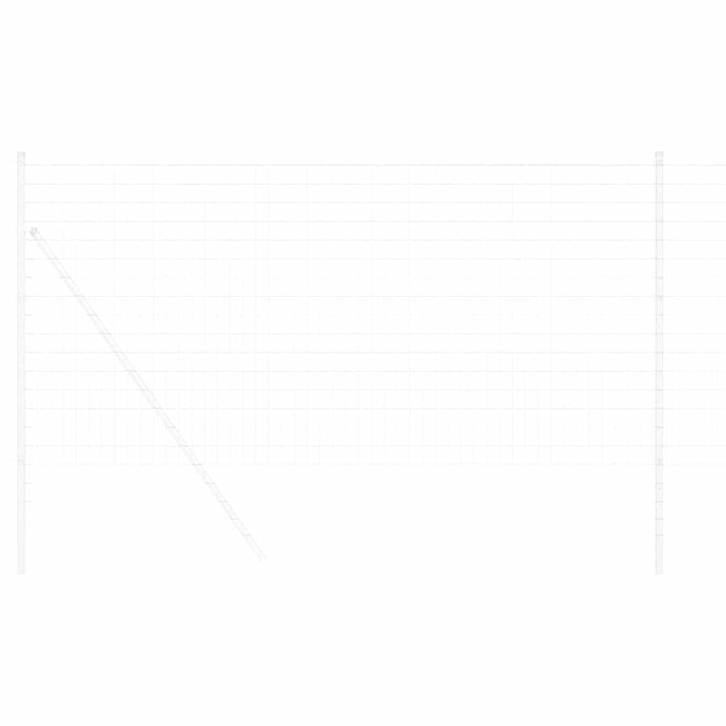 Eurozaun Silber 1.2 x 10 m Feuerverzinktes Eisen