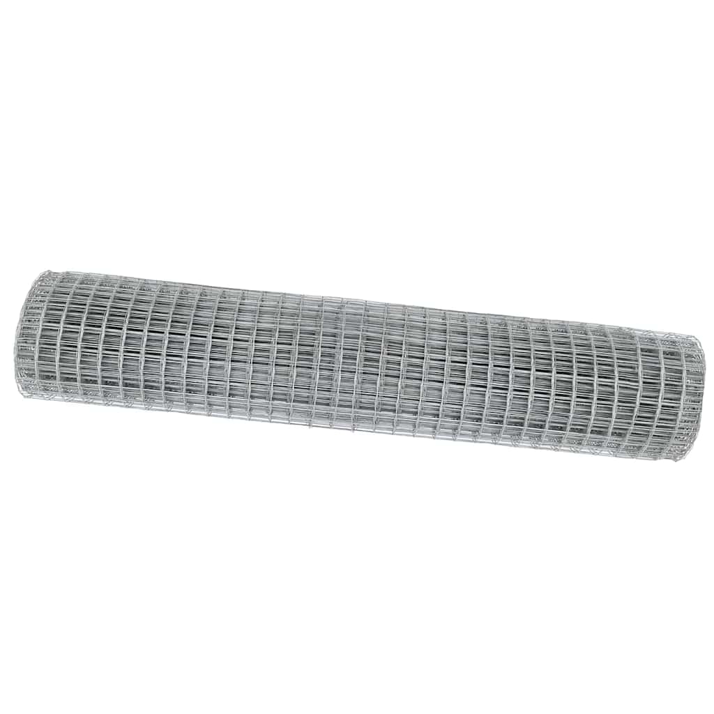 Eurozaun Silber 1.5 x 10 m Feuerverzinktes Eisen