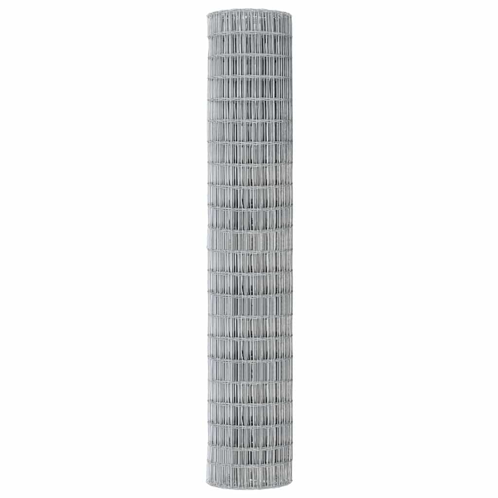 Eurozaun Silber 1.6 x 10 m Feuerverzinktes Eisen