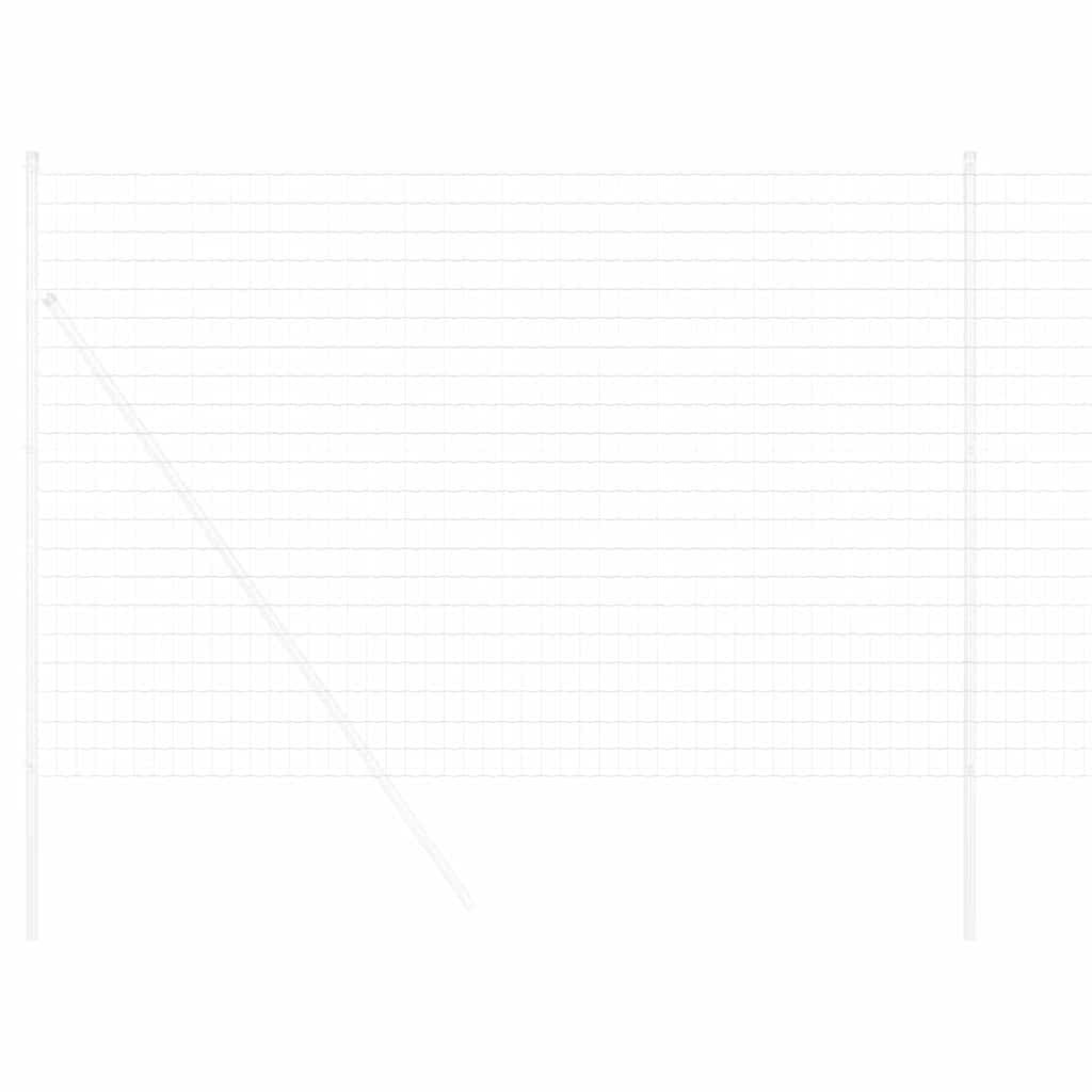 Eurozaun Silber 1.6 x 10 m Feuerverzinktes Eisen