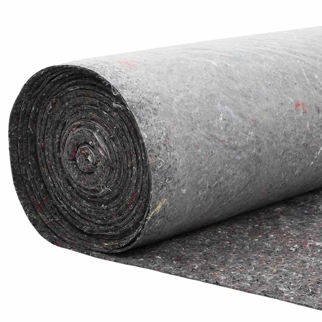 Pool Fleece Grau 1 x 50 m Polyester und Baumwolle