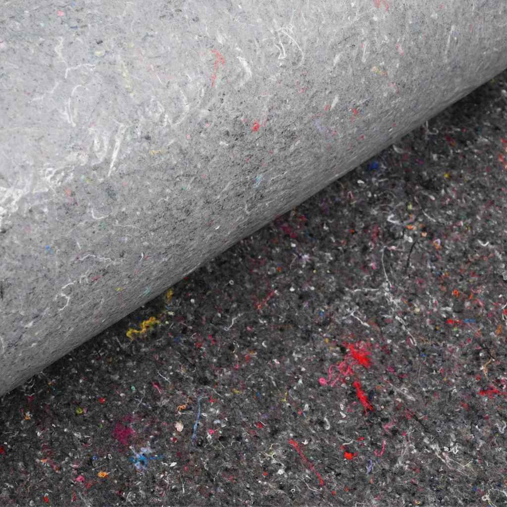 Pool Fleece Grau 1 x 50 m Polyester und Baumwolle
