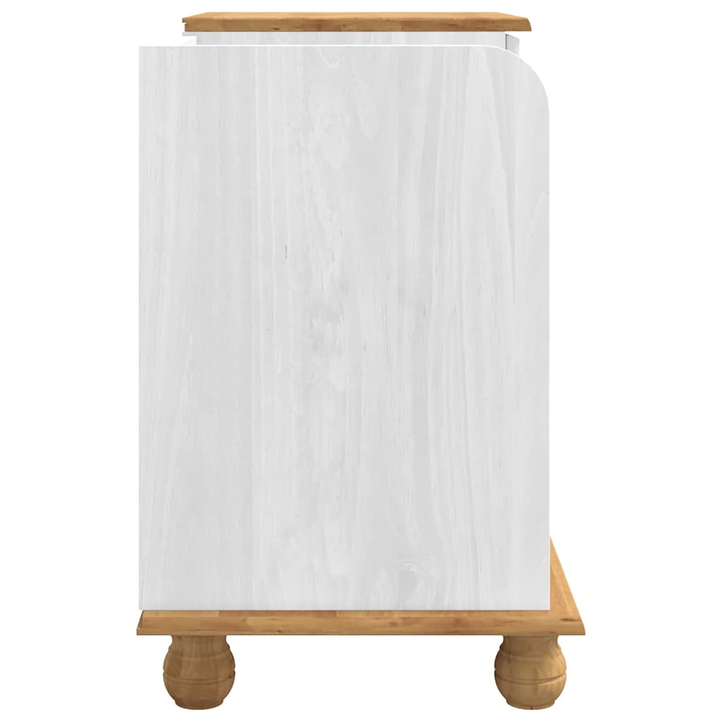 Aufbewahrungsbank für den Eingangsbereich Weiß 100 x 39 x 62 cm