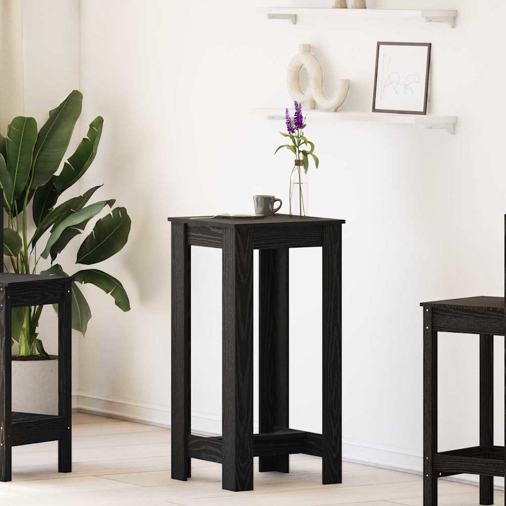 Bartisch Schwarze Eiche 51 x 50 x 103,5 cm Holzwerkstoff