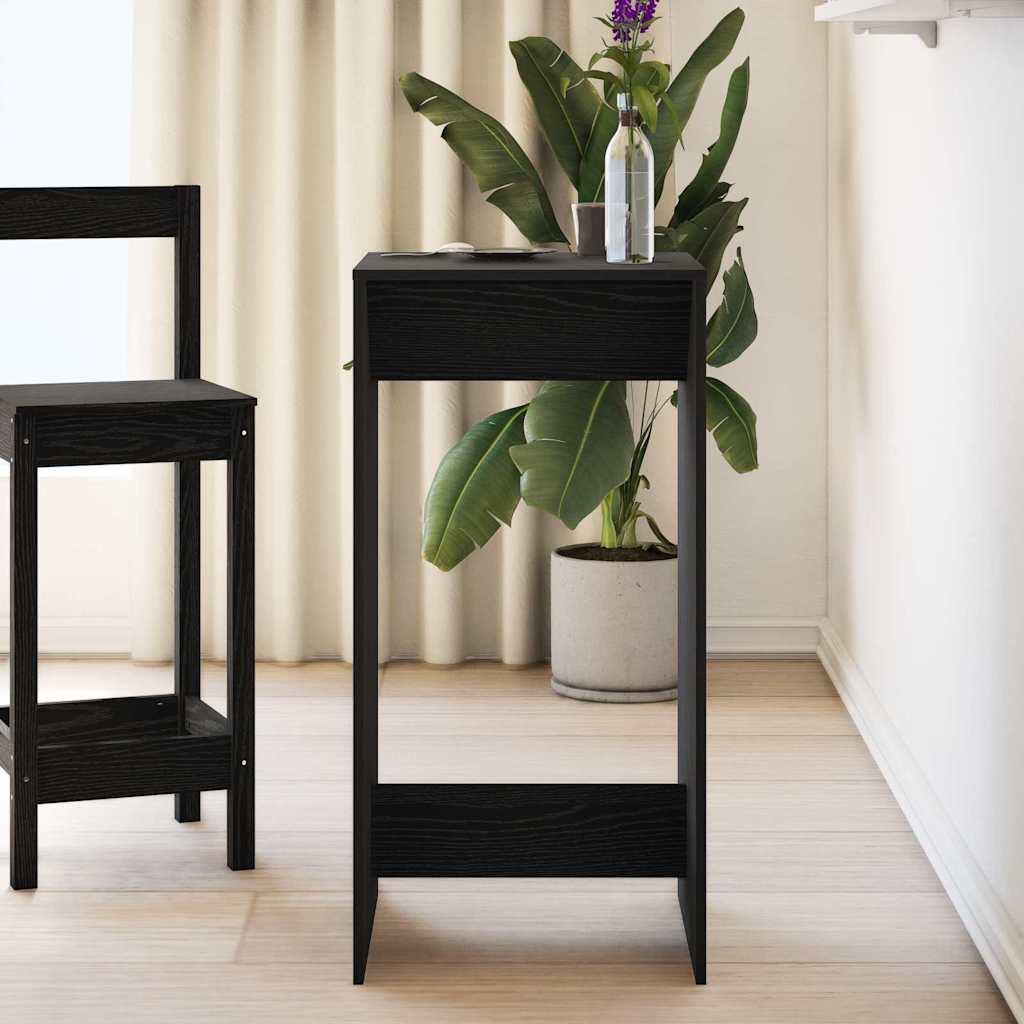 Bartisch Schwarze Eiche 51 x 50 x 103,5 cm Holzwerkstoff