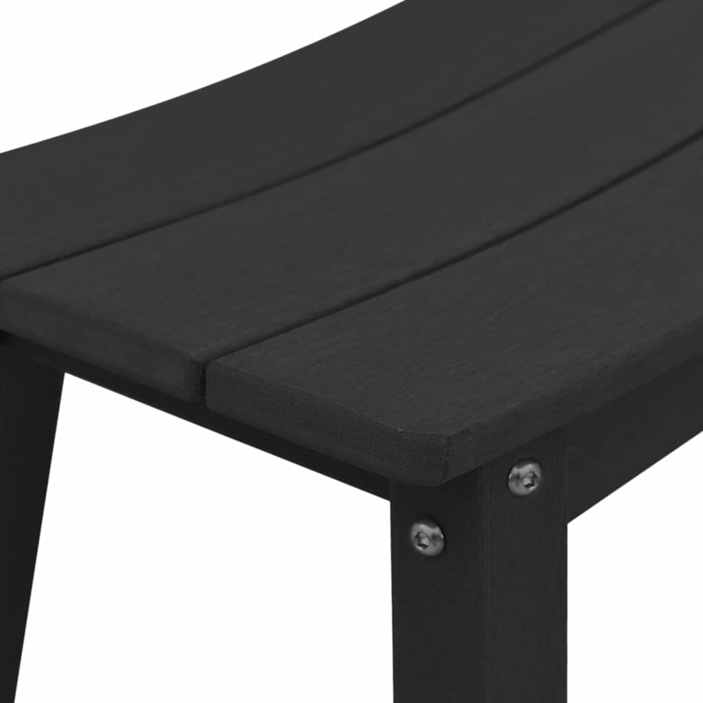 Barhocker 2 pcs Schwarz 52 x 43 x 73.5cm Plastik