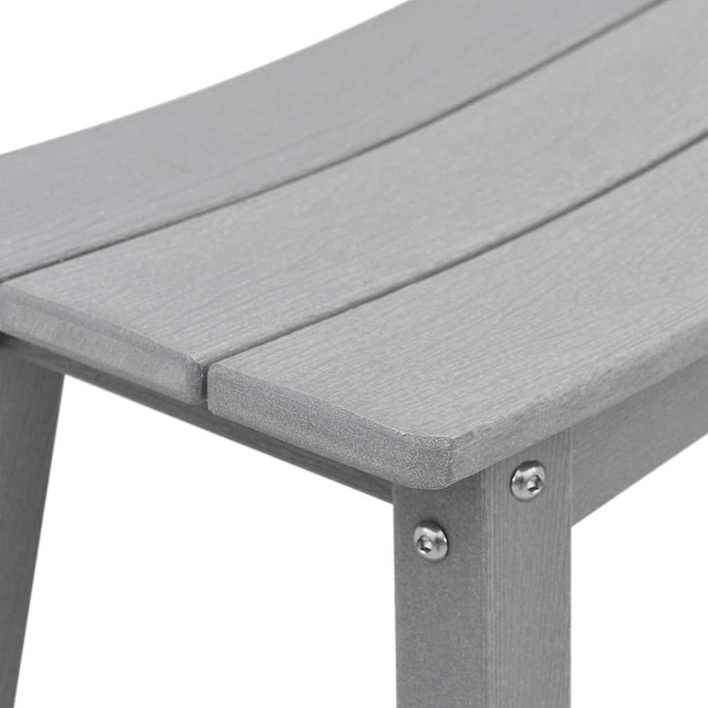 Barhocker 2 pcs Hellgrau 52 x 43 x 73.5cm Plastik