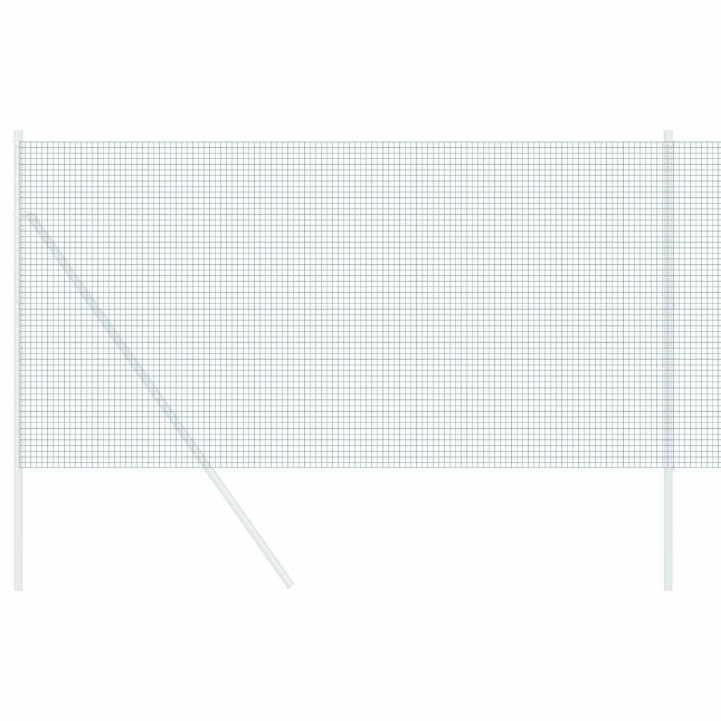 Geschweißter Drahtzaun Grün 1.2 x 10 m Stahl