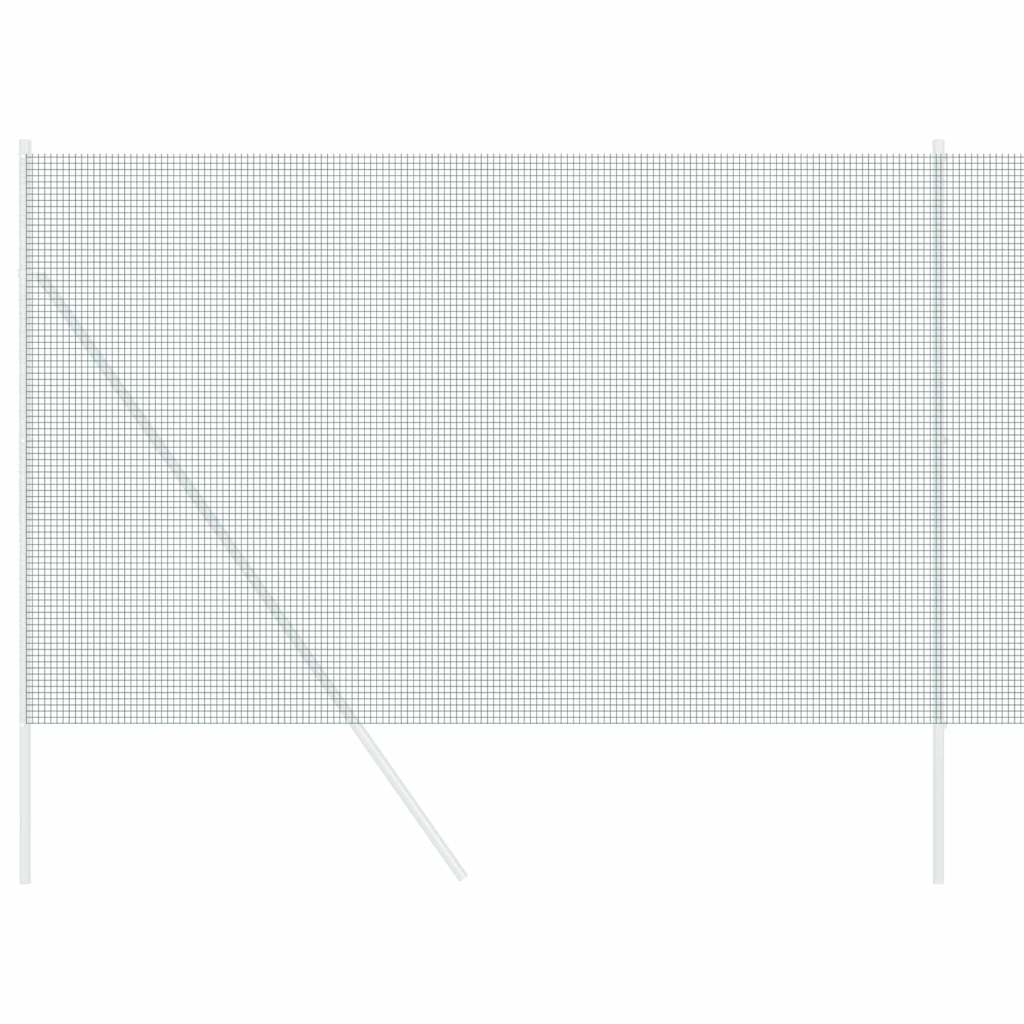 Geschweißter Drahtzaun Grün 1.6 x 25 m Stahl