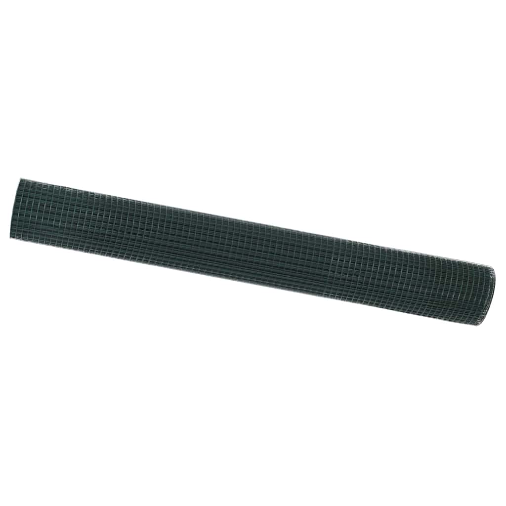 Geschweißter Drahtzaun Grün 1.2 x 50 m Stahl
