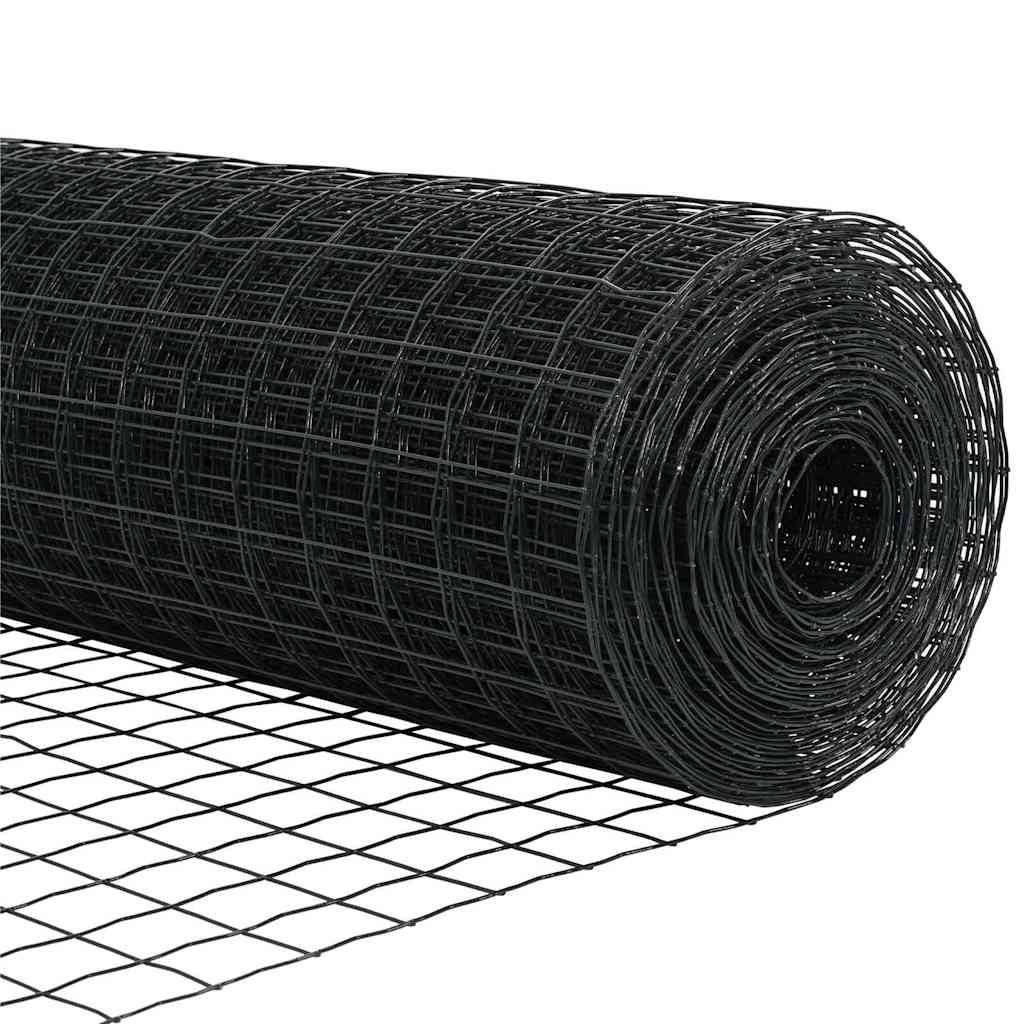 Eurozaun Grau 0.4 x 50 m PVC-beschichtetes Eisen