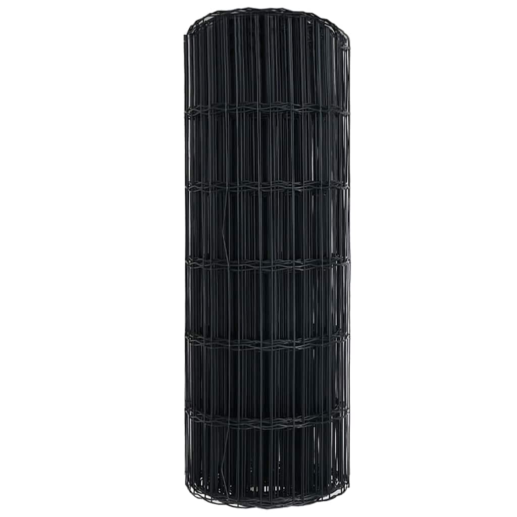 Eurozaun Grau 0.4 x 50 m PVC-beschichtetes Eisen