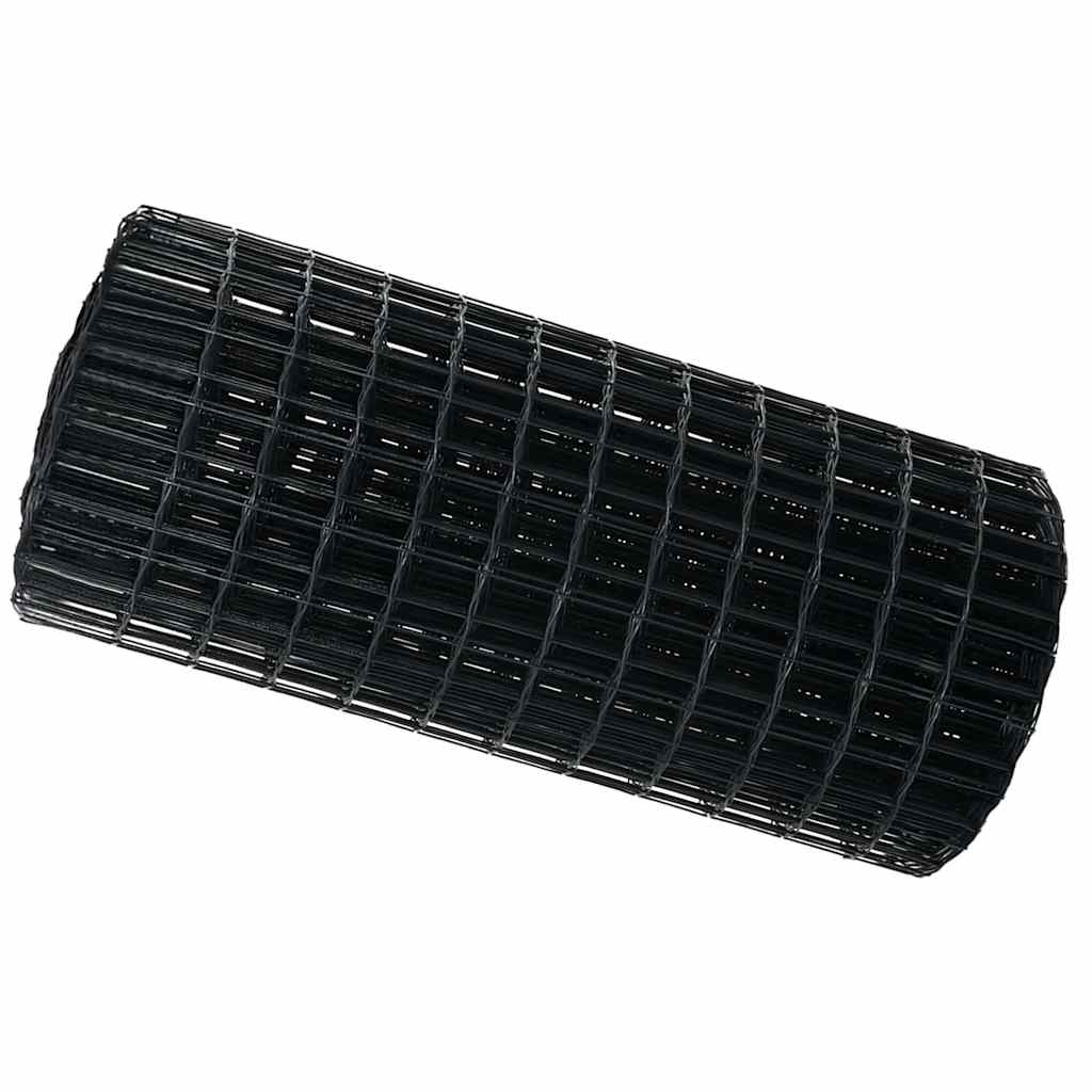 Eurozaun Grau 0.6 x 50 m PVC-beschichtetes Eisen
