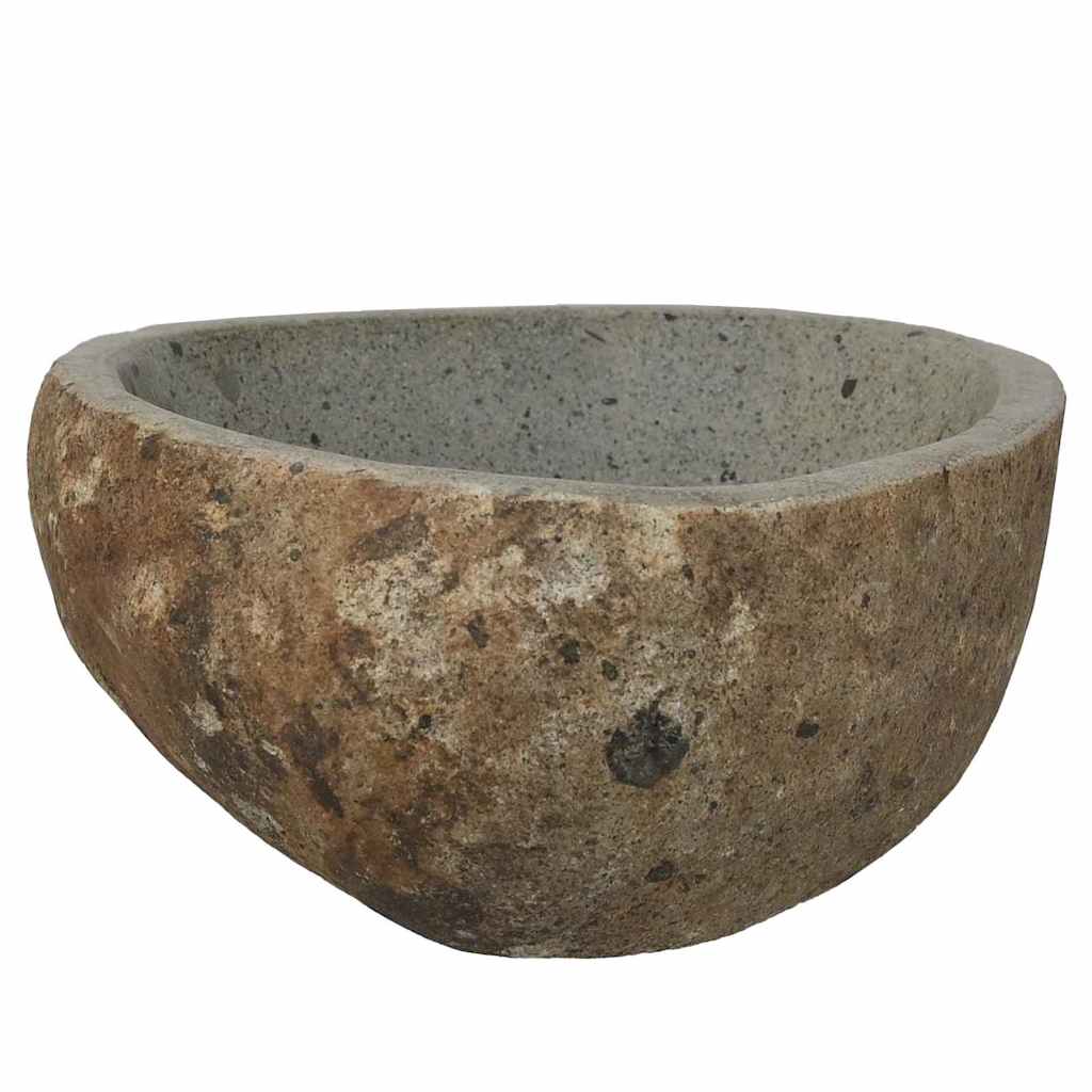 Basin Hellgrau (30-37) x (25-30) x 12 cm Flussstein