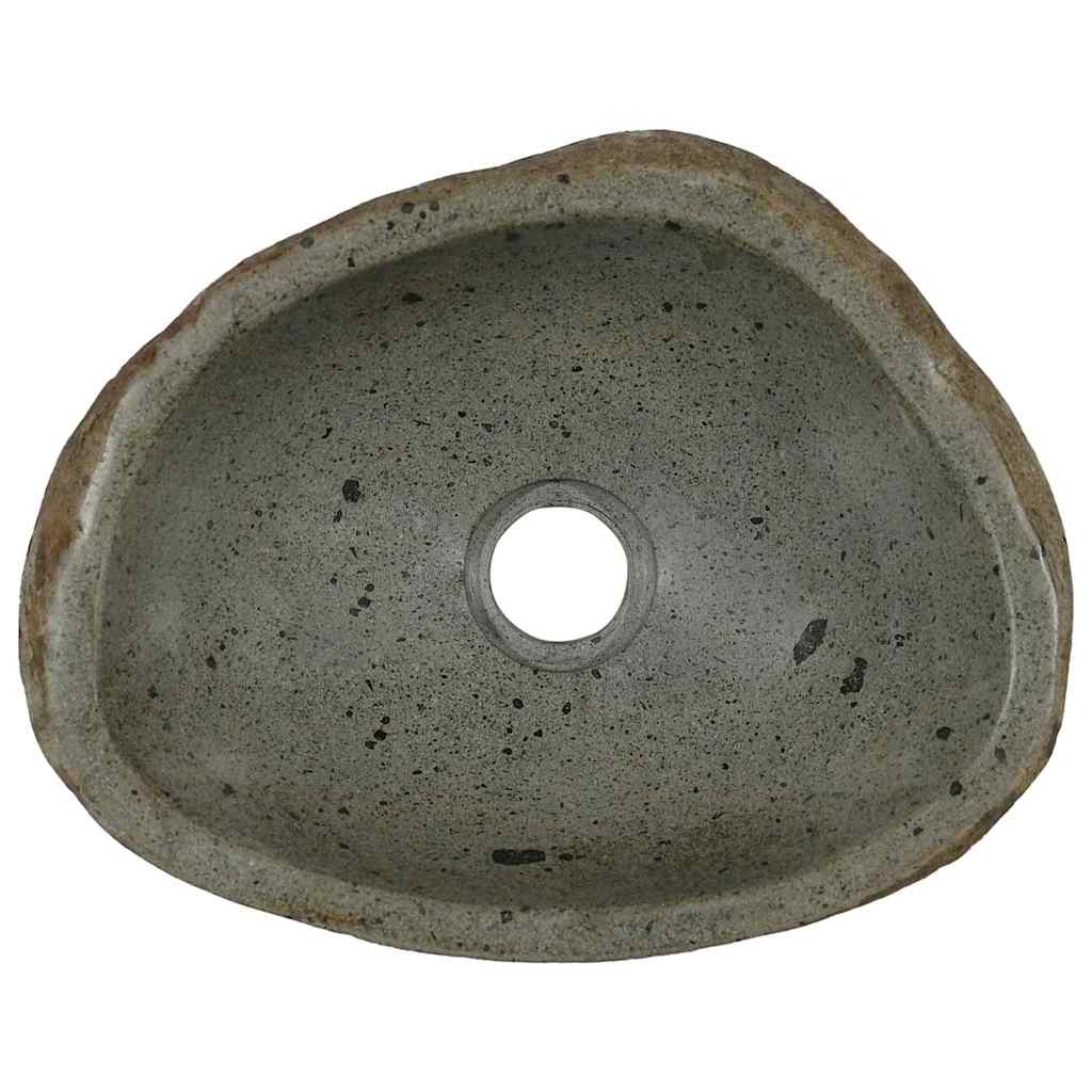 Basin Hellgrau (30-37) x (25-30) x 12 cm Flussstein