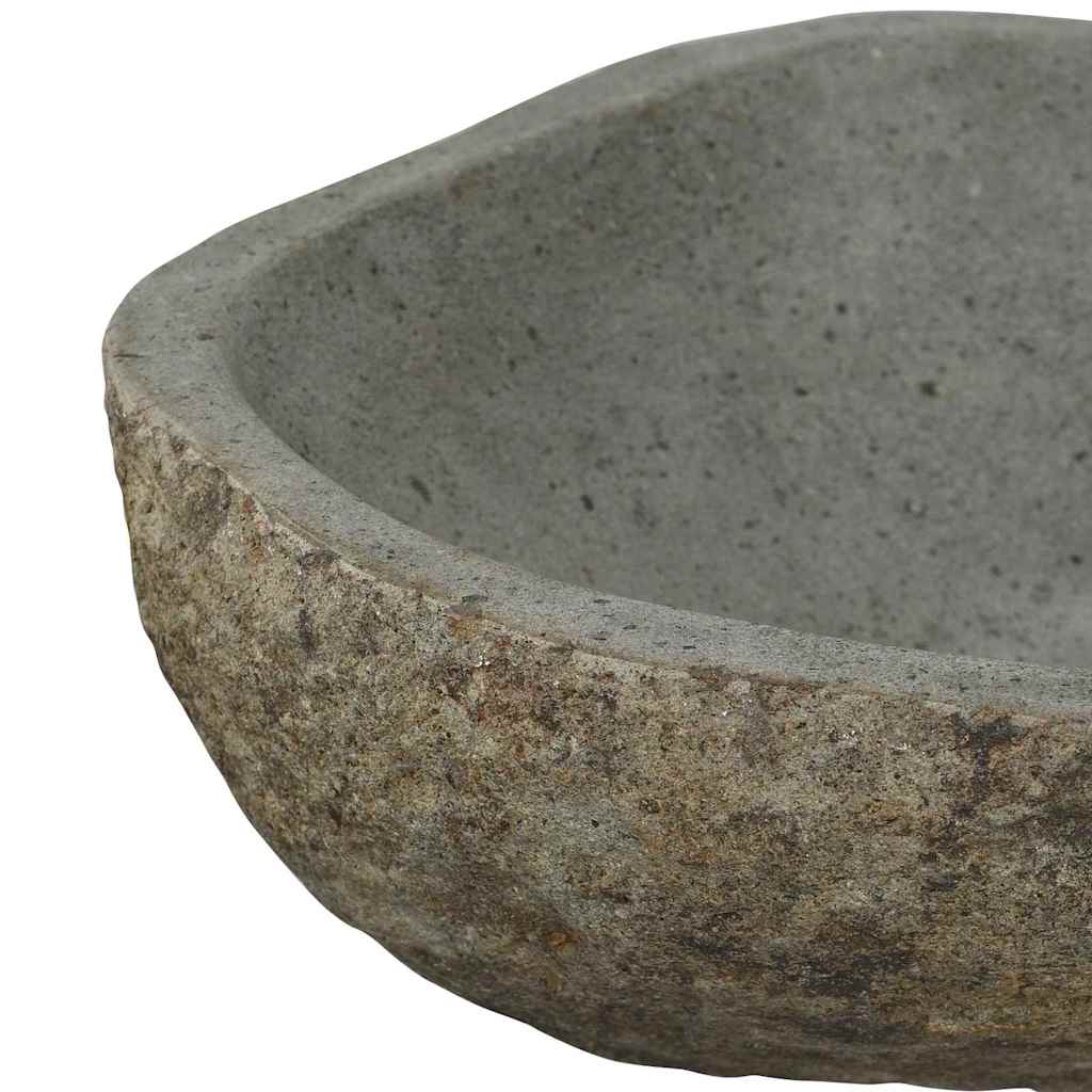 Basin Hellgrau (46-52) x (35-40) x 15 cm Flussstein