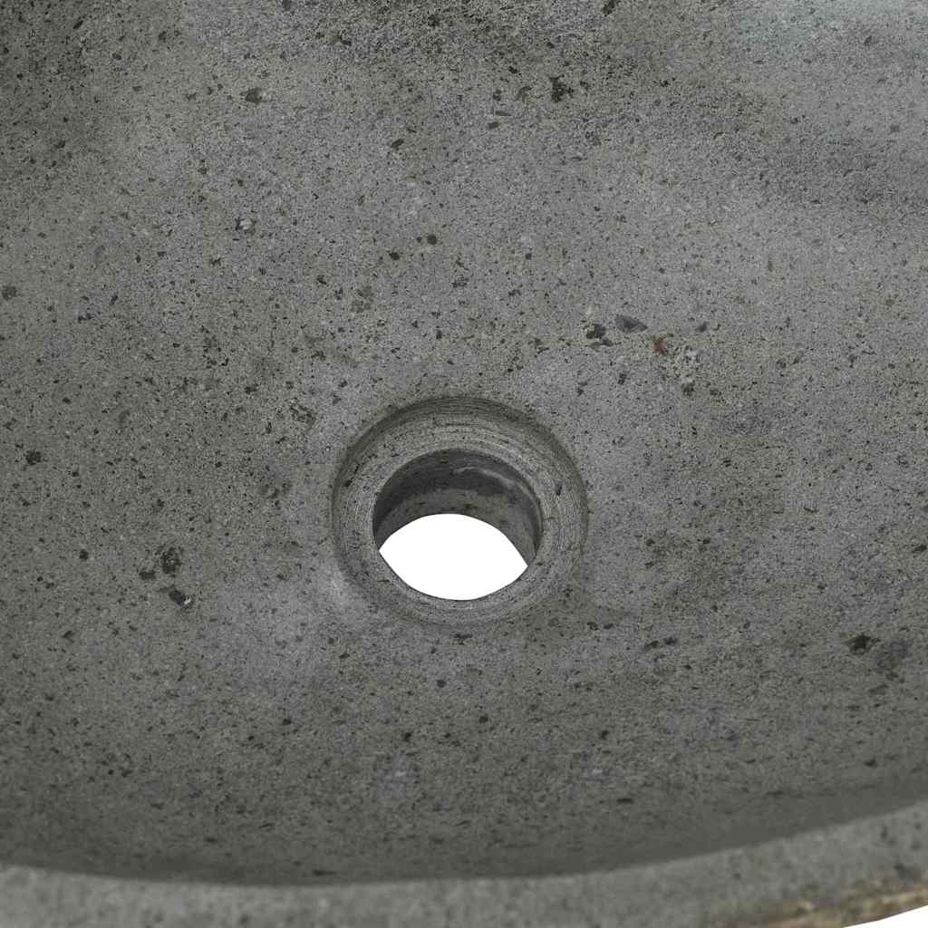 Basin Hellgrau (46-52) x (35-40) x 15 cm Flussstein