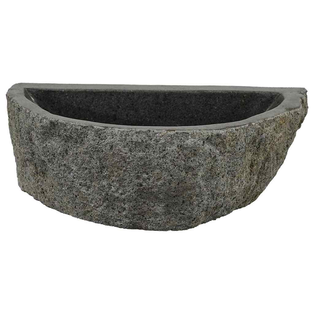Wandhängendes Waschbecken Grau (30-37) x (25-30) x 12 cm