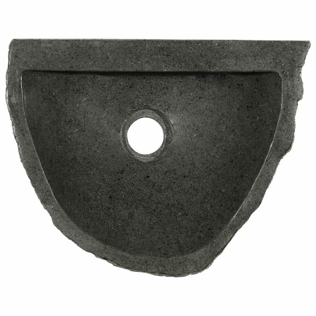 Wandhängendes Waschbecken Grau (30-37) x (25-30) x 12 cm
