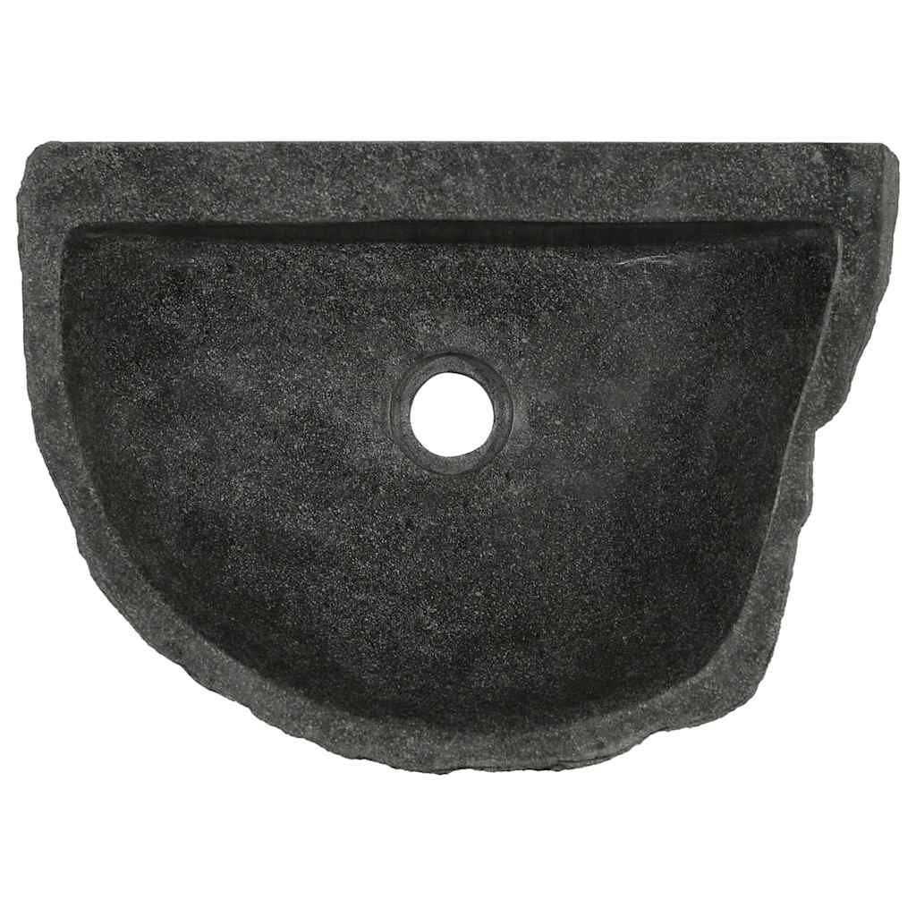 Wandhängendes Waschbecken Grau (38-45) x (30-35) x 15 cm