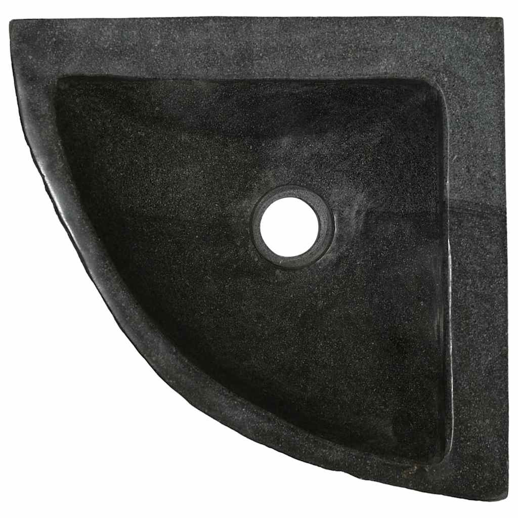 Wandhängende Ecke Waschschüssel Grau (38-45) x (38-45) x 12 cm